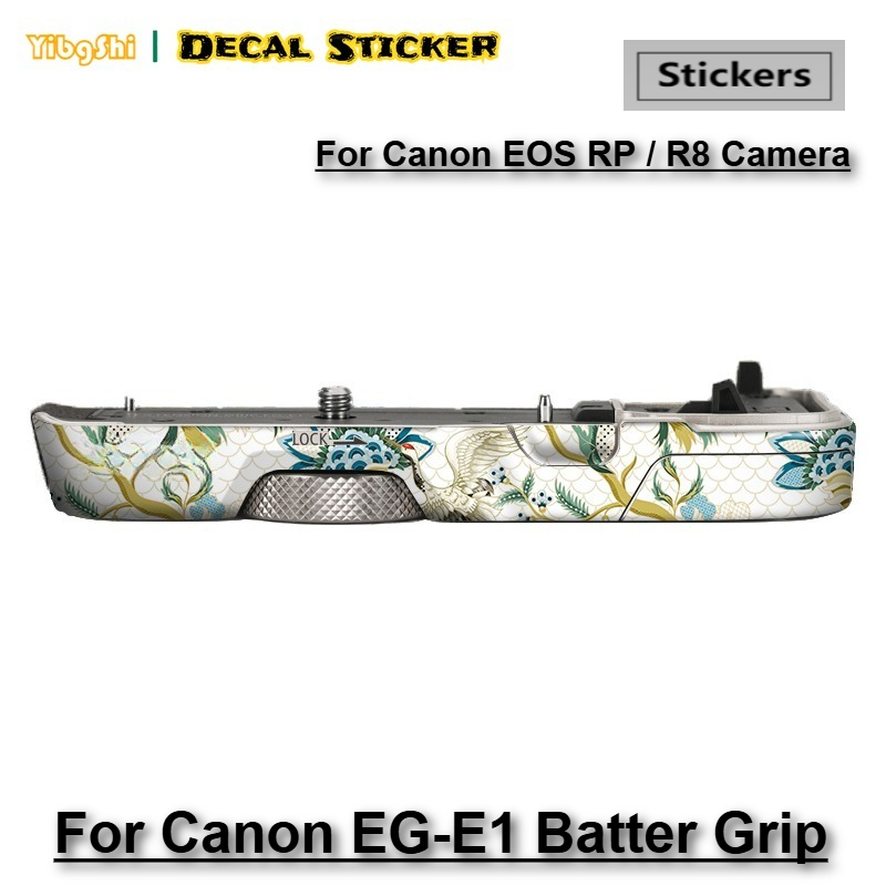 Canon Camera Eos R8 - Untuk Canon EG-E1 Extension Grip Skin