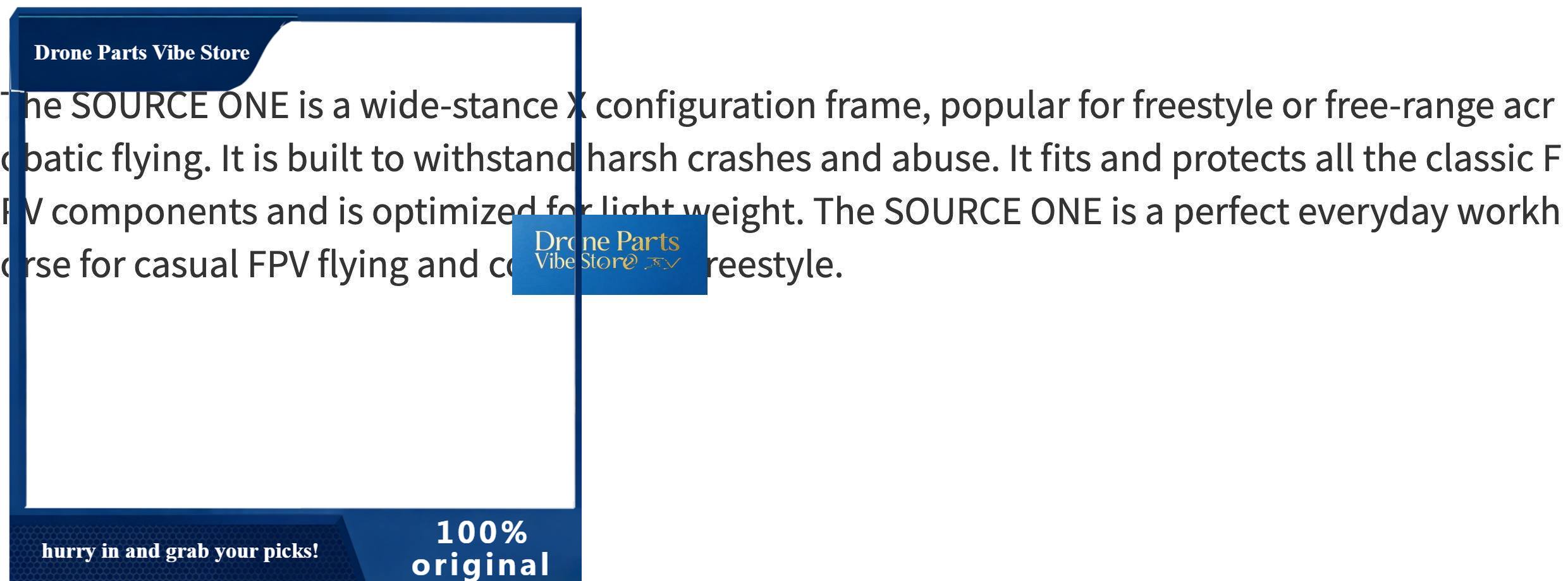 Tbs Fpv Source One - Part Drone Original TBS SOURCE ONE