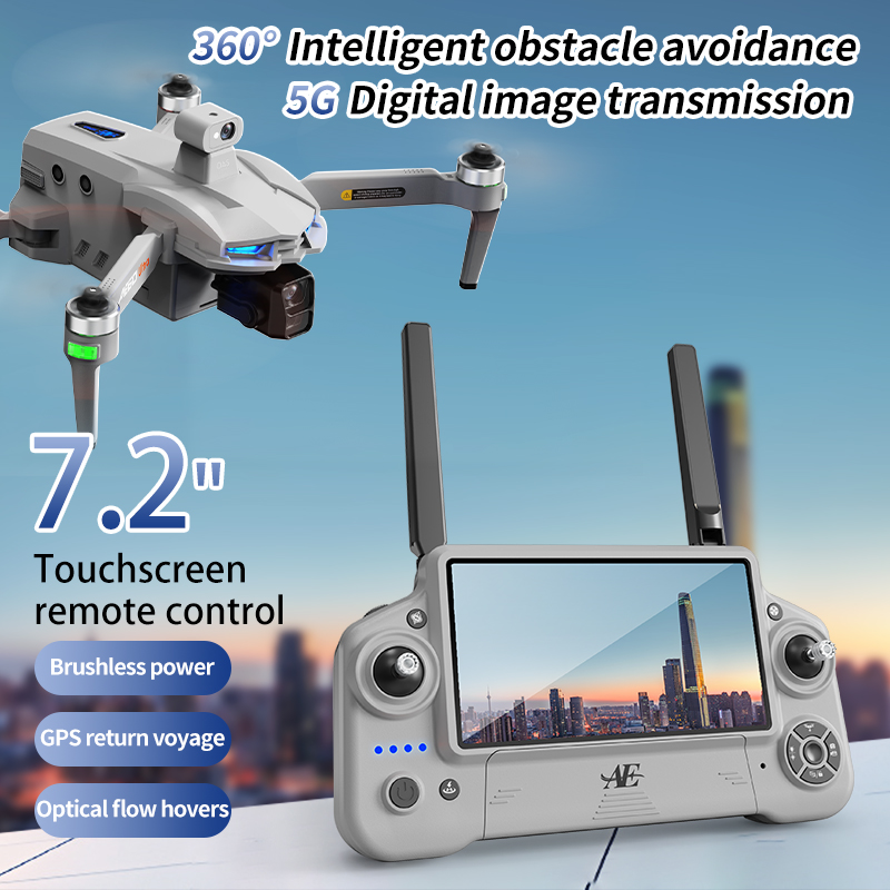 Drone GPS AE60 URTLA 2025 Kame - Drone Gimbal Mount ulasan dan harga